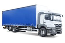 Van Hire Rugby - 26 Tonne Curtain Side Truck - Truck hire Rugby