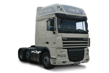 Van Hire Rugby - 44 Tonne Sleeper Truck - Truck hire Rugby