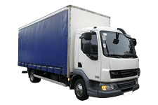 Van Hire Rugby - 7.5 Tonne Curtain Side Truck - Truck hire Rugby