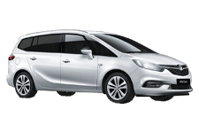 Van Hire Rugby - Vauxhall Zafira 7-Seater - Minibus hire Rugby